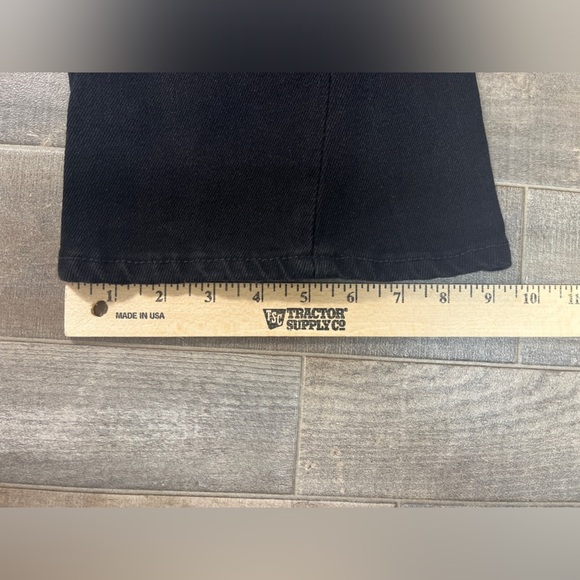 True Religion Joey Mid Rise Flare Black Jeans - Picture 7 of 10